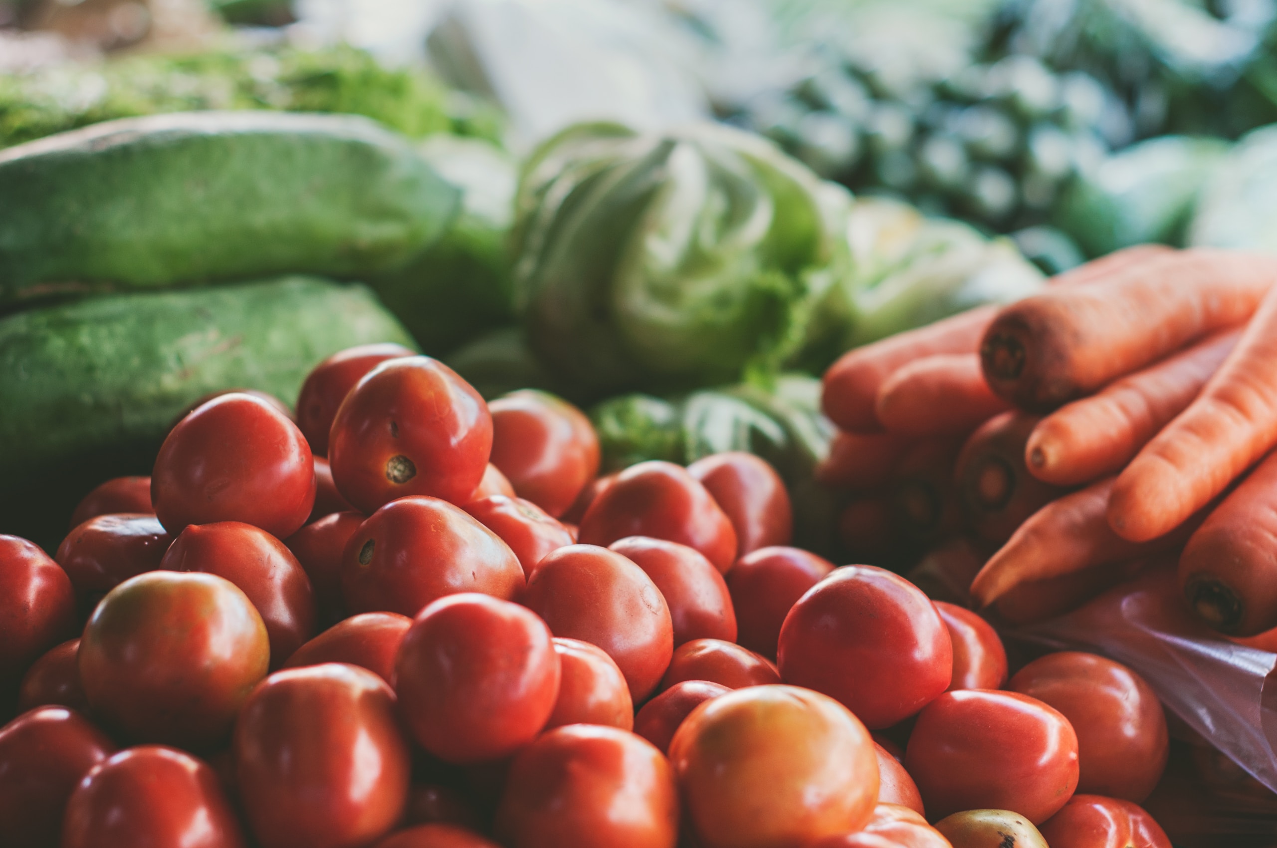 picture of shiny produce